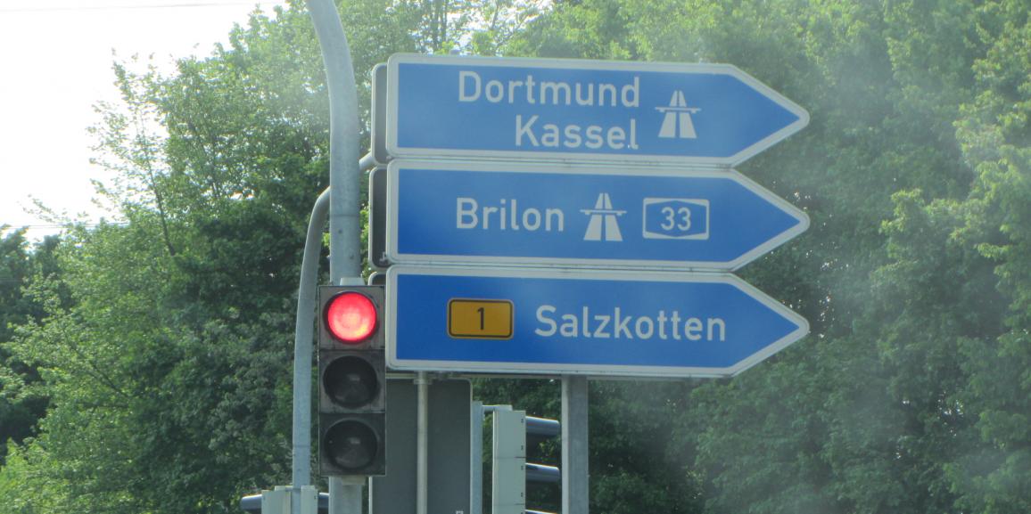 Autobahn-Anbindung zum Haus Stallmeister