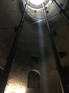 Wasserturm Lippstadt besichtigen 16 Turm innen Lichtsäule