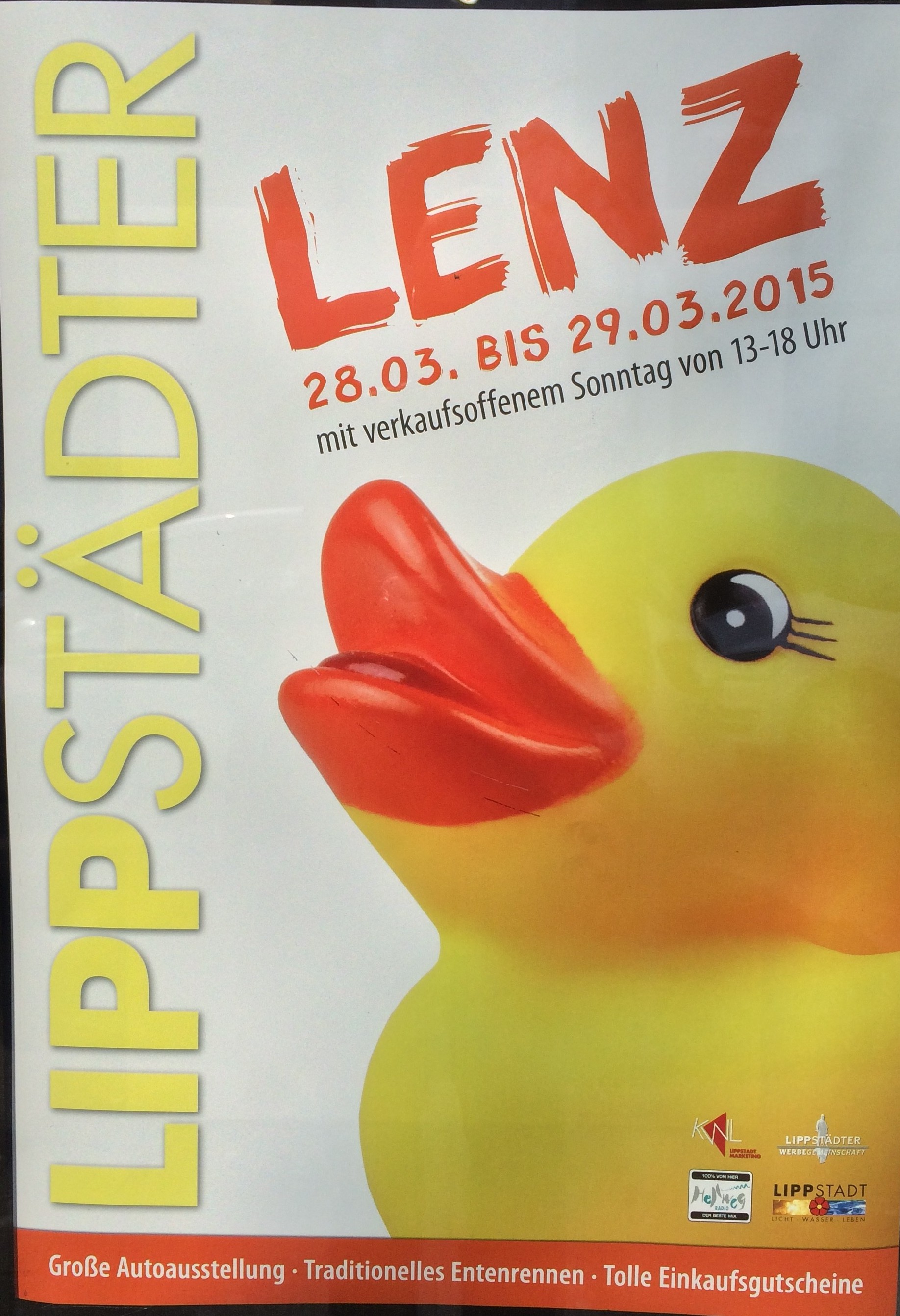 Lippstädter Lenz Lippstadt für Hotelgäste Plakat