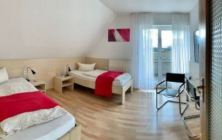 Günstige und ruhige Monteurunterkunft in Lippstadt mit komfortablem Zweibettzimmer im Haus Stallmeister
